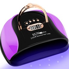네일 드라이기 매니큐어용 LED UV 램프 256W 150W 120W 36W 빠른 경화 건조 젤 광택 타이머 자동 센서 매니큐어 도구, 1개, 6.SUN C4 Pink - EU