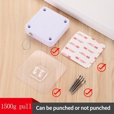 자동 창문개폐기 슬라이딩윈도우 펀치 없는 문닫힘 장치 래치 펀칭 없음 문 잠금 도어 스티커 홈 클로저 1000g