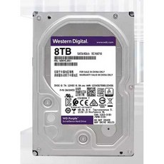 WD82PURX 8TB 하드 디스크 비디오 레코더 기본 모니터, 상세 페이지 참고 - wd82purx