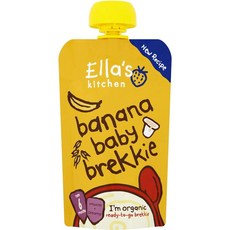 Ella's Kitchen 엘라스키친 바나나 베이비 브렉키, 4개