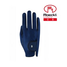 [Roeckl Sports] ROECK-GRIP LITE 뢰클 성인 승마장갑, 6, 네이비, 1개