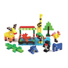 Edxeducation Linking Cubes 교구 세트 10가지 색상의 블록 500개 포함 아동용 수학