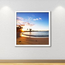 모래사장일러스트