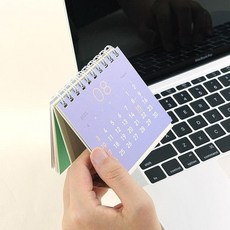 책상 탁상캘린더 미니 병원 2025년도 상담실 달력, 랜덤, 랜덤