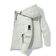 남성용 방수 후드 재킷 야외 스포츠 등산 낚시 패션 H 용수철 및 가을, 10 10, 1개