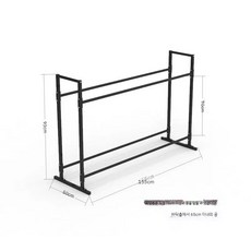짐볼 거치대 밸런스볼 필라테스 요가 3단 스트레칭, A 155x50x93cm