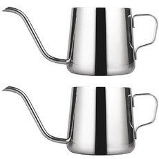 Sifei 행잉 이어 팟 드립주전자 250ml 2개, Stainless Steel