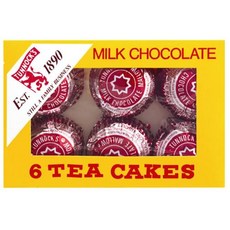 터녹스 티케이크 초콜릿 Tunnock's Milk Chocolate Tea Cakes 6 x 24 g (Case of 12 - Bulk Buy) by Tunnock&#03, 24g, 6개
