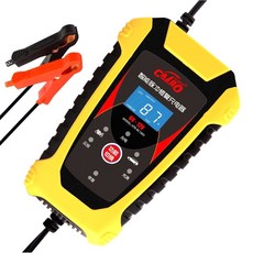 퓨어제이드스톤 배터리 12 충전기 차량 복원 기본형 차량방전 방전 점프스타트 보조밧데리 Adapter, KTB-BC1805 옐로우/블랙, 1개