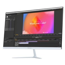 [비트엠] 비트엠 Newsync X248F IPS 베젤리스 HDR 화이트, 1