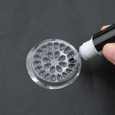비엠 물방울글루팔레트 씨앗글루판 글루팔레트 속눈썹연장재료 속눈썹글루파렛트 10개입, 1개