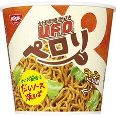 Nissin 닛신 야키소바 UFO 페로리 가다랭이향 국물 소스 74g x 12개, 1세트