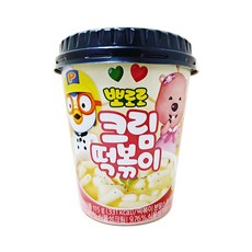 뽀로로 떡볶이 크림맛, 115g, 12개