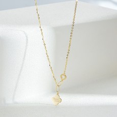 14k클로버목걸이