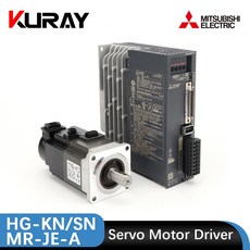 Kuray 미쓰비시 AC 서보 모터 키트 드라이버 MR-JE-70A 및 HG-KN73J-S100 750W 2.4NM 3000RPM, [01] MR-JE-70A