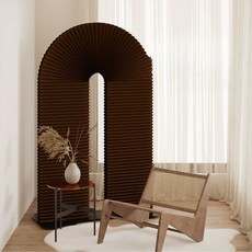 안방가벽드레스룸 파티션 아치형 가림막 공간분리