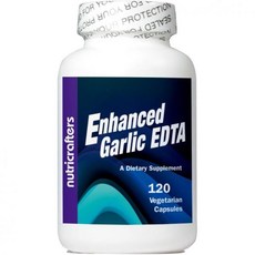 강화 마늘 EDTA 120 캡슐 - 1000mg 고효능 칼슘 이나트륨 마그네슘 스테레이트 또 제올라이트 함유 알루미늄 없음 120캡슐 1병, 120정, 1개 - edta