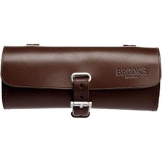 일본 정품 BROOKS 자전거 새들백 대형 CHALLENGE L 사이즈 브라운 고급 가죽 제작, 블랙