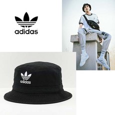 [해외]정품 아디다스 Washed 버킷모자 벙거지모자 커플모자 버킷햇 등산모자 여자버킷모자 남자버킷모자 사파리모자
