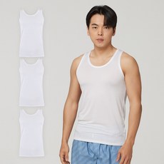 몽드엘 쿨링 남자 인견런닝 3매입