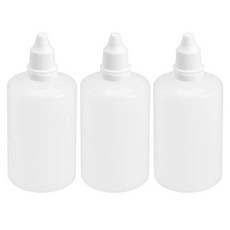 Uxcell 플라스틱 Dropper 병 100ml/3.4oz 작은 입 드롭 병 빈 짜기 액체 Dropper 병 3pcs uxcell Plastic Dropper Bottle