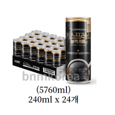 칼로바이 키스프레소 블랙커피, 240ml, 24개