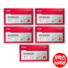 식약처 인증 아르포텐 솔루션 L 엘 아르기닌 나이아신 비타민B6 활력 충전 여자 남자 운동 전 후 헬스 부스터 에너지샷 액상 영양제, 5개, 28매입