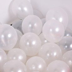 해외 두꺼워 파티 풍선 전체 패키지 어린이 생일 웨딩 웨딩 룸 장식 및 파티 학생의 다양한, 단일옵션, 09. 하얀