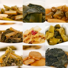 큰나무집 장아찌10종 모음 180gX10종류, 10개
