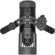 LEFEET 수중 스쿠터 S1 Pro 3단계 속도 조정 6 5km h 액션 카메라 마운트가 장착된 모듈식 바다 수상 스포츠 다이빙 스노클링 수영 프리다이빙을 40M 깊이 등급, 듀얼 제트 레일 키트, 1개