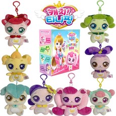 티니핑봉제인형가방고리