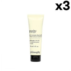 필로소피 퓨리티 클레이 마스크 30ml 3팩 philosophy Purity Clay Mask