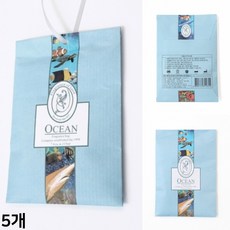 방향제 오션향 종이 샤쉐 은은한 향기 옷장 탈취