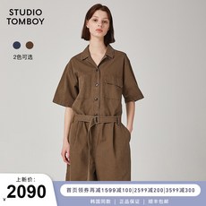 여성점프수트 데님 린넨 점프슈트 STUDIO TOMBOY 여름 신제품 65