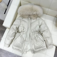 하프패딩 중간 길이 적당한 길이감