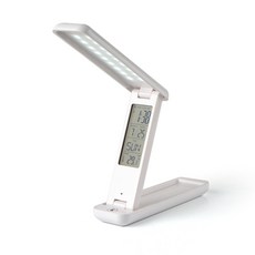 넥스트 이지넷유비쿼터스 휴대용 3단 접이식 LED 스탠드 램프 NEXT-120LAMP (영샵), 화이트