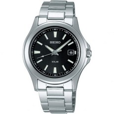 세이코 솔라 쿼츠 손목 시계 검판 SOLAR QUARTZ SEIKO SBPN067 일본 정규품