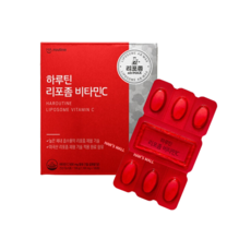 식약처 인증 하루틴 리포좀 비타민C 바이타민 1100mg 180정 6개월 건강 기능 식품, 1개