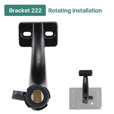GreenYi 자동차 데스크탑 다리미 브래킷 360 ° 고정 곡선 회전 7 인치 8 9 10 모니터, 01 Swivel Bracket