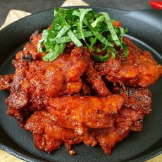 춘천 수제 신선 닭갈비 통다리살 (매운맛) 국내산 캠핑음식 혼술안주