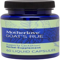 Motherlove 염소우유 유기농허브 논GMO 60비건 캡슐, 단품, 단품