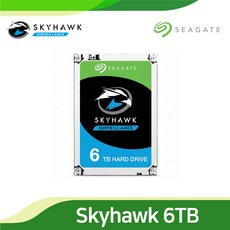 씨게이트 3년 보증 스카이호크 CCTV HDD DVR NVR 저장장치 6TB 하드디스크 - 스카이호크6tb