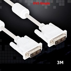 고객우선 (KW) DVI 싱글 케이블 3M (WH3880) @02F825 PHQ6: 래픽카드+ &DSY S9J(L2-5), 어반avr 본상품선택_avr