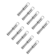 8.5mm 캠핑 천막 천막 기둥에 대 한 10Pcs 알루미늄 교체 끝 플러그, 10pcs 실버, 알루미늄 합금, 10개