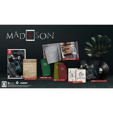 MADiSON 매디슨 Collectors Edition -Switch 특전 악보·소 청무릎팍도사 청무릎 그림책 24p 의식용 카아드 x2 미로 카드 세트 노랑 빨강, 상세페이지 참조, 상세페이지 참조