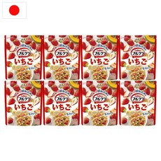 일본 가루비 그래놀라 시리얼 딸기 400g 8팩