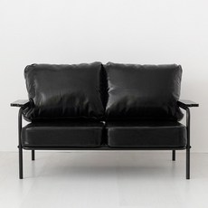 DELU 2인소파 1665, 블랙 3532.7881
