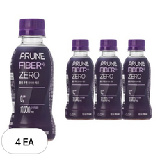 클룹 푸룬 화이바 제로, 4개, 180ml