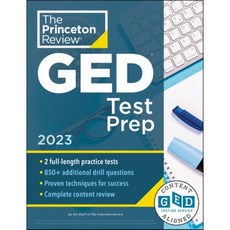 Princeton Review GED Test Prep 2023: 2 Practice Tests + Review & Techniques + Online Features