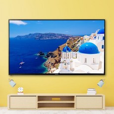 중소기업티비 벽걸이티비 32 40 50 55 60 인치 TV 디엘티 모넥스 M653683UT 65TV UHD 벽걸이설치 각도